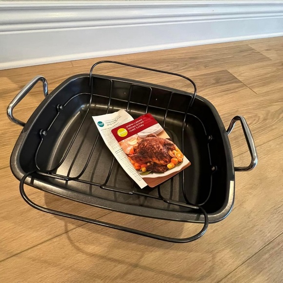 Large roasting pan and rack - Picture 1 of 1